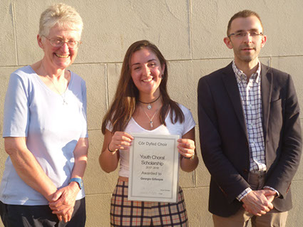 Georgia Gillespie Choral Scholar 2017 – 2018